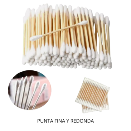 HISOPOS PUNTA FINA Y REDONDA