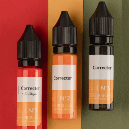 PIGMENTOS HANAFY CORRECTORES ORGANICOS